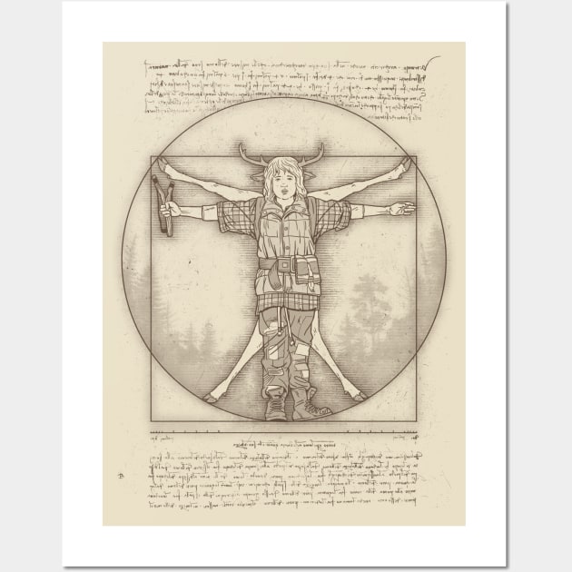 Vitruvian Hybrid Wall Art by Getsousa